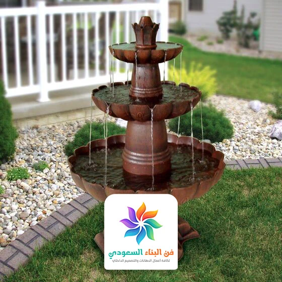 صيانة نوافير جدارية للحدائق جدة