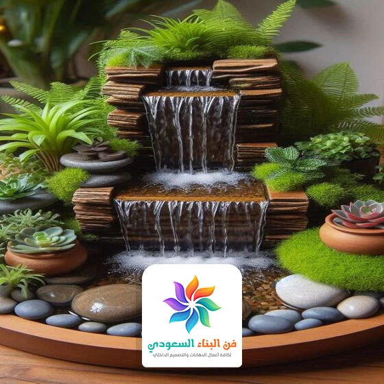 نوافير صغيرة داخل المنزل جدة