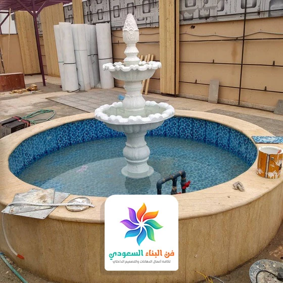 نافورة مياه منزلية جدة