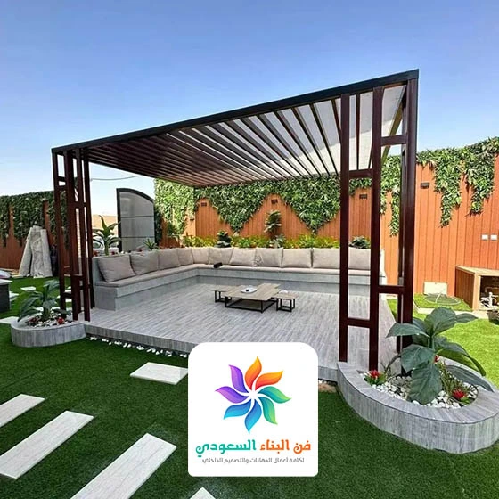 برجولات حدائق فلل