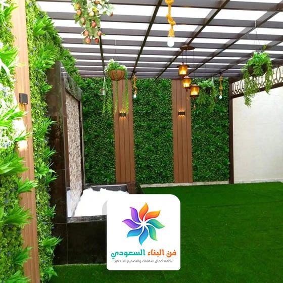 تصميم برجولات حدائق جدة