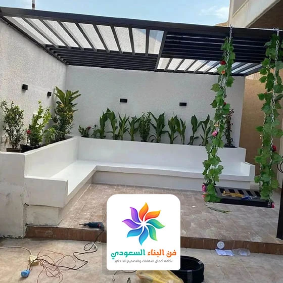 اشكال برجولات حدائق