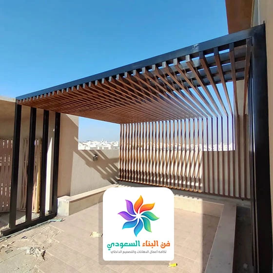 اشكال برجولات حدائق