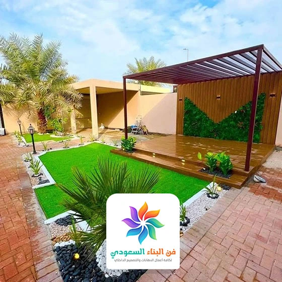 تصميم برجولات حدائق جدة