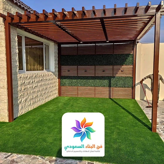 برجولات خشبية للحدائق جدة