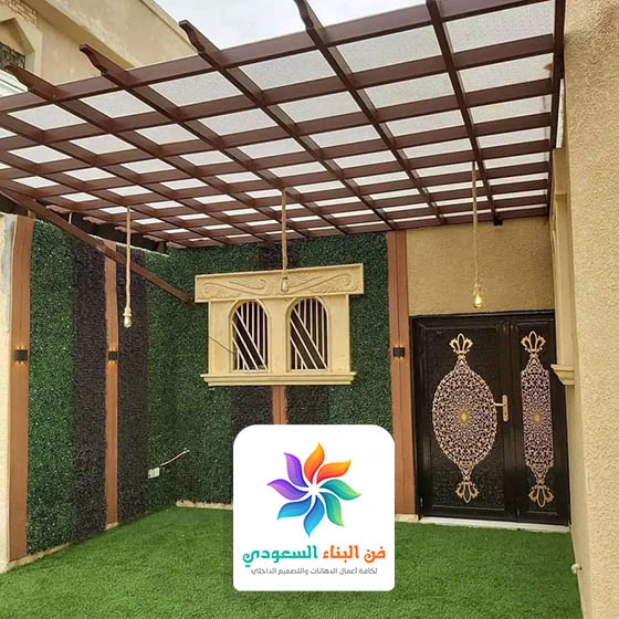 تصميم برجولات حدائق جدة
