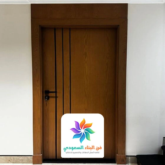 اشكال ابواب خشب جدة