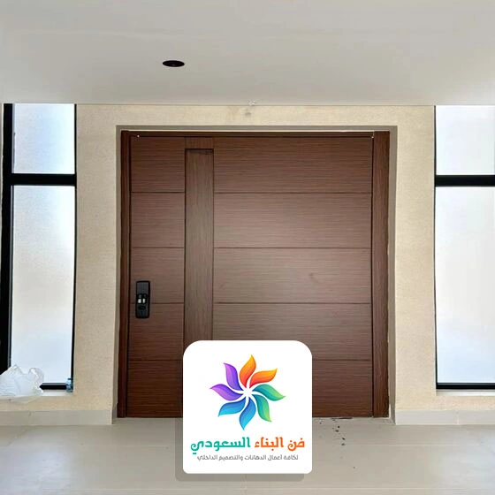 ابواب خشب مودرن جدة