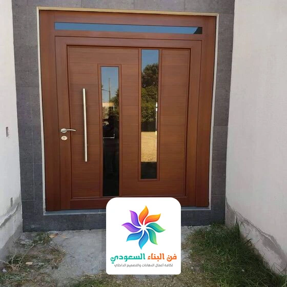 ديكور ابواب خشب جدة