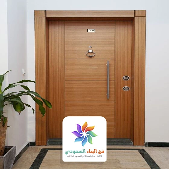 ابواب خشب مودرن جدة