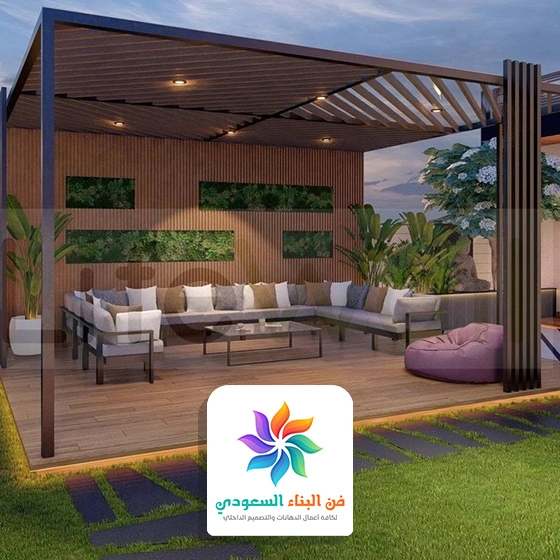 جلسات خارجية خشب بجدة