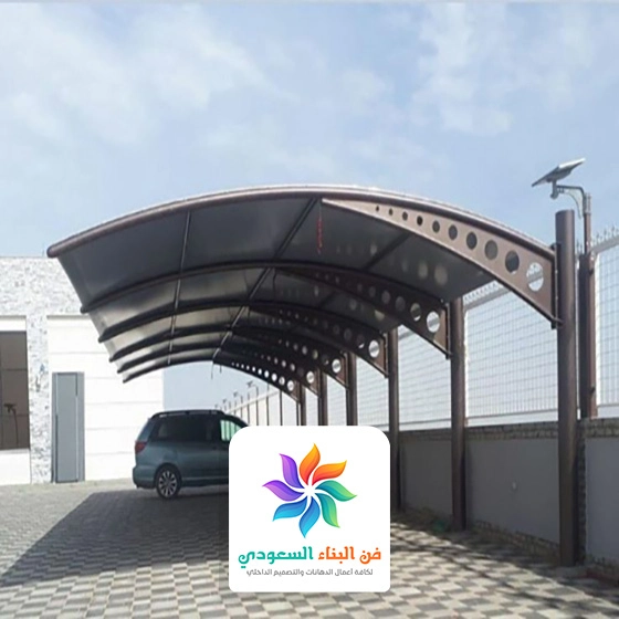 مظلات حديد للسيارات