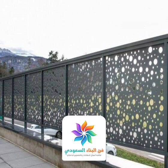 سواتر حديد مجدول جدة